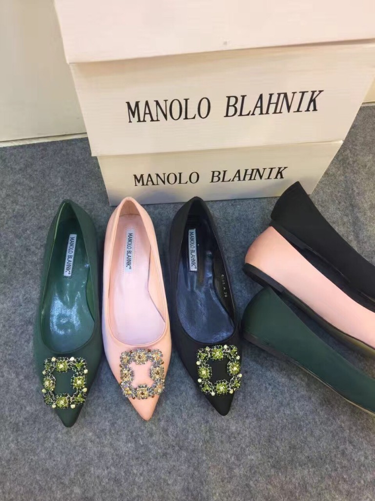Giày búp bê manolo blahnik