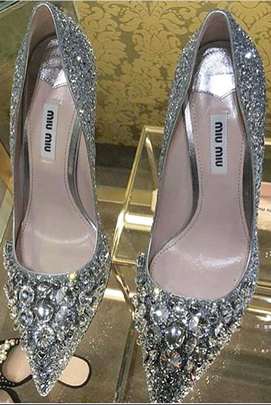 Guốc cao gót miu miu