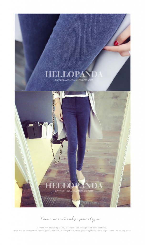 Quần Legging jean thun co dãn cực tốt
