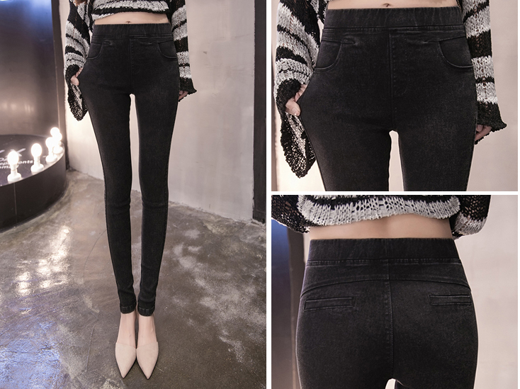 Quần Legging jean thun co dãn cực tốt