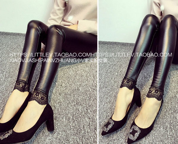 Quần Legging bóng đen độc lạ