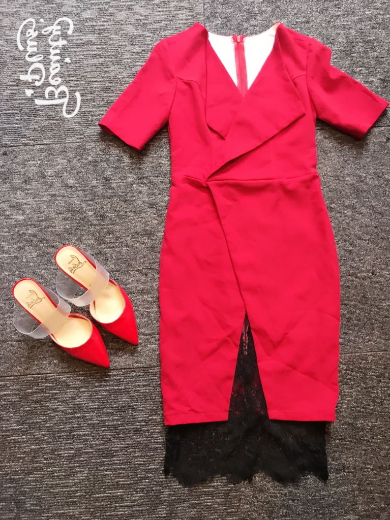 Đầm ôm body phối ren đẹp