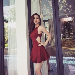 Năng động cá tính với mẫu đầm ôm body ngắn Năng động cá tính với mẫu đầm ôm body ngắn