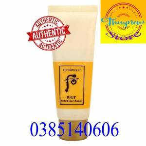 Sữa rửa mặt hoàng cung Whoo vàng Gongjingyang Facial Cleansing Foam 40ml - DATE 2024 Sữa rửa mặt hoàng cung Whoo vàng Gongjingyang Facial Cleansing Foam 40ml - DATE 2024
