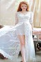 Đầm maxi ren xẻ tà Đầm maxi ren xẻ tà