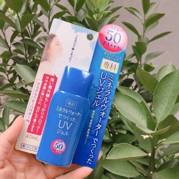 Kem chống nắng Shiseido Mineral Water Senka SPF 50/PA+++ 40ml Kem chống nắng Shiseido Mineral Water Senka SPF 50/PA+++ 40ml