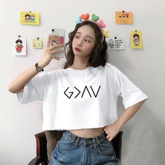 Áo Thun Nữ Croptop, Áo phông nữ croptop form rộng, In hình chữ, họa tiết nhiều màu, nhiều kiểu Áo Thun Nữ Croptop, Áo phông nữ croptop form rộng, In hình chữ, họa tiết nhiều màu, nhiều kiểu