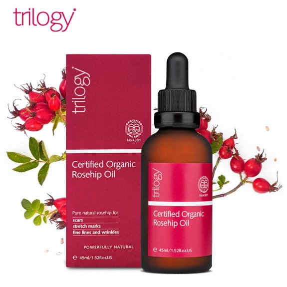 Dầu Nụ Tầm Xuân Certified Organic Tri.lo.gy Rosehip Oil 45ml Dầu Nụ Tầm Xuân Certified Organic Tri.lo.gy Rosehip Oil 45ml