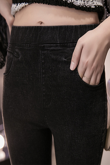 Quần Legging jean thun co dãn cực tốt Quần Legging jean thun co dãn cực tốt