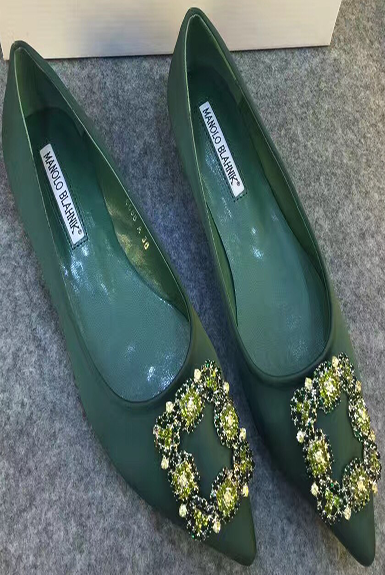 Giày búp bê manolo blahnik Giày búp bê manolo blahnik