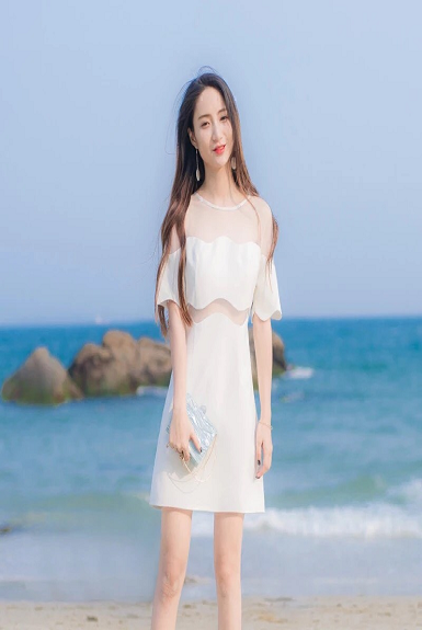 Đầm ôm body gợn sóng Đầm ôm body gợn sóng
