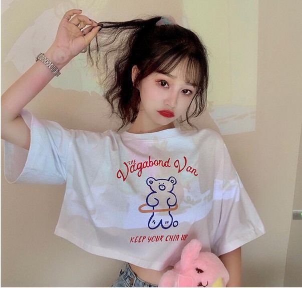 Áo Thun Nữ Croptop, Áo phông nữ croptop form rộng, In hình chữ, họa tiết nhiều màu, nhiều kiểu Áo Thun Nữ Croptop, Áo phông nữ croptop form rộng, In hình chữ, họa tiết nhiều màu, nhiều kiểu