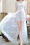 Đầm maxi ren xẻ tà Đầm maxi ren xẻ tà