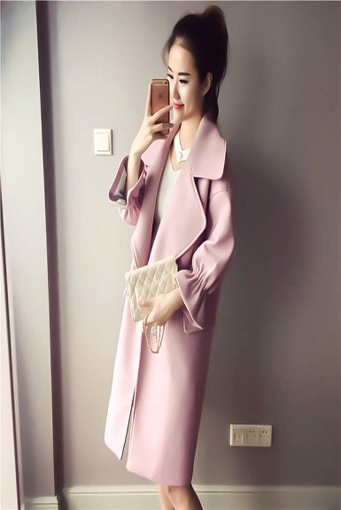 Áo khoác dạ nỉ form dài đang thịnh Áo khoác dạ nỉ form dài đang thịnh