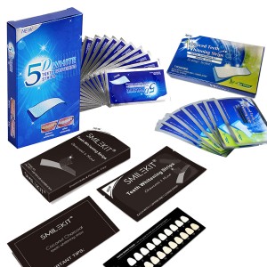 Full hộp 7 cặp - 14 miếng dán trắng răng 5D/SmileKit/ Advanced MintKit White Teeth Whitening Strips Full hộp 7 cặp - 14 miếng dán trắng răng 5D/SmileKit/ Advanced MintKit White Teeth Whitening Strips