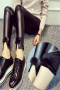Quần Legging bóng đen độc lạ Quần Legging bóng đen độc lạ