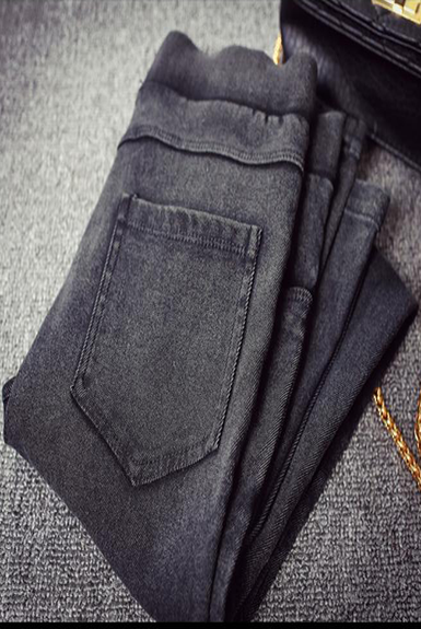 Quần Legging jean thun co dãn cực tốt Quần Legging jean thun co dãn cực tốt