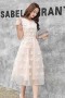 Đầm maxi đẹp tay ngắn họa tiết Đầm maxi đẹp tay ngắn họa tiết