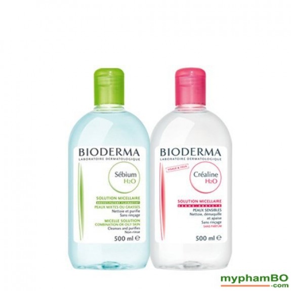 500ml Nước Tẩy Trang Bioderma H2O 500ml Nước Tẩy Trang Bioderma H2O