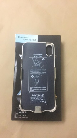 ỐP LƯNG KIÊM SẠC DỰ PHÒNG IPHONE X ỐP LƯNG KIÊM SẠC DỰ PHÒNG IPHONE X